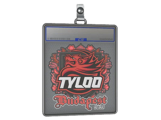Placa de Adesivo | TYLOO | Budapeste 2025
