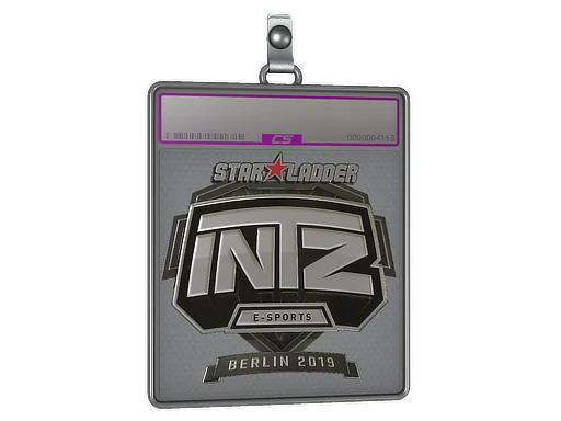Klistermärkesfodral | INTZ E-SPORTS CLUB (Folie) | Berlin 2019