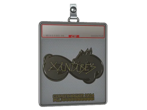 Aufkleberhülle | XANTARES (Gold) | Kopenhagen 2024
