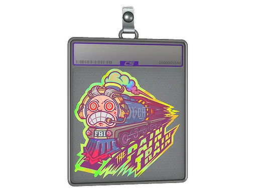 Sticker Slab | Pain Train (Holo)