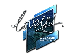 Pegatina | LoveYY (reflectante) | Boston 2018