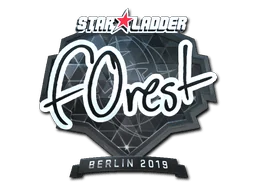 Aufkleber | f0rest (Glanz) | Berlin 2019