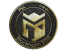 Naszywka | Entropiq (złota) | Sztokholm 2021