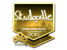 印花 | Skadoodle（金色）| 2015年克卢日-纳波卡锦标赛