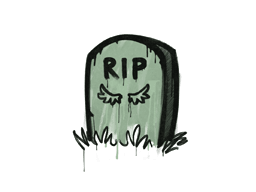 Sealed Graffiti | Tombstone (Cash Green)