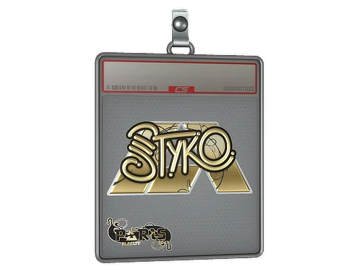印花板 | STYKO（金色）| 2023年巴黎锦标赛