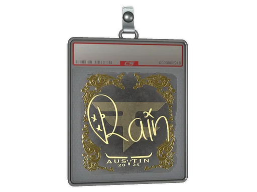 Aufkleberhülle | rain (Gold) | Austin 2025