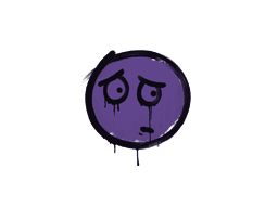Sealed Graffiti | Worry (Monster Purple)
