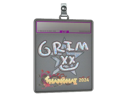 Placa de Adesivo | Grim (Holográfico) | Xangai 2024