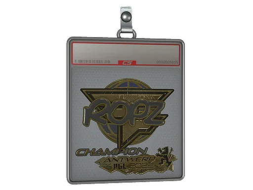 Aufkleberhülle | ropz (Gold, Meister) | Antwerpen 2022