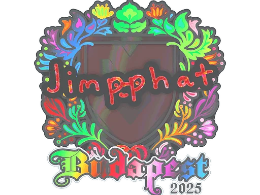 Adesivo | Jimpphat (Holográfico) | Budapeste 2025