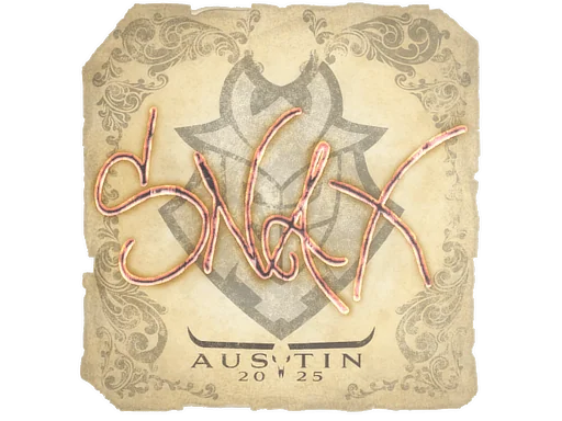 Adesivo | Snax | Austin 2025