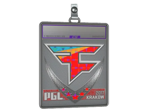 Placa de Adesivo | FaZe Clan (Holográfico) | Cracóvia 2017