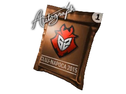 Autogrammkapsel | G2 Esports | Klausenburg 2015