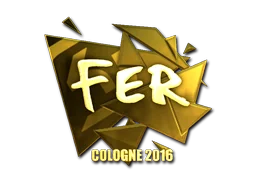 印花 | fer（金色）| 2016年科隆锦标赛