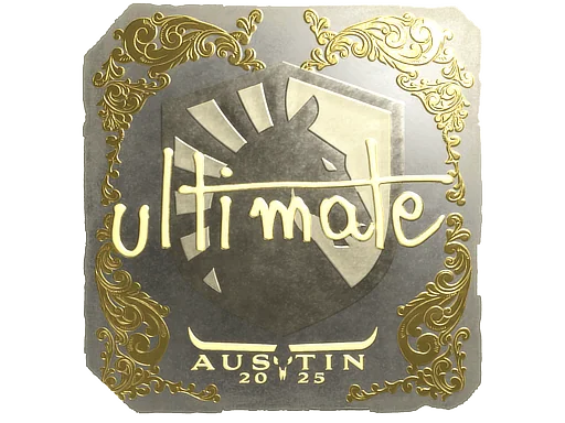 Adesivo | ultimate (Dourado) | Austin 2025