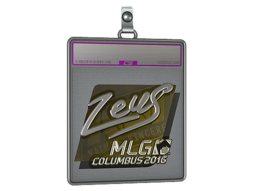 印花板 | Zeus（闪亮）| 2016年 MLG 哥伦布锦标赛