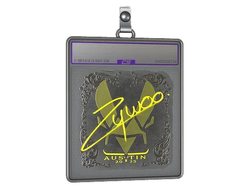 Placa de Adesivo | ZywOo (Brilhante) | Austin 2025