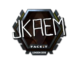 Klistermärke | jkaem (Foil) | London 2018