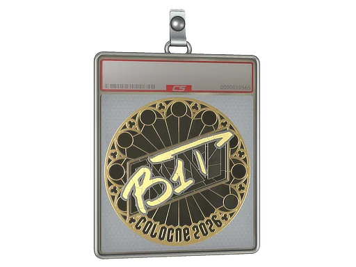 Aufkleberhülle | b1t (Gold) | Köln 2026