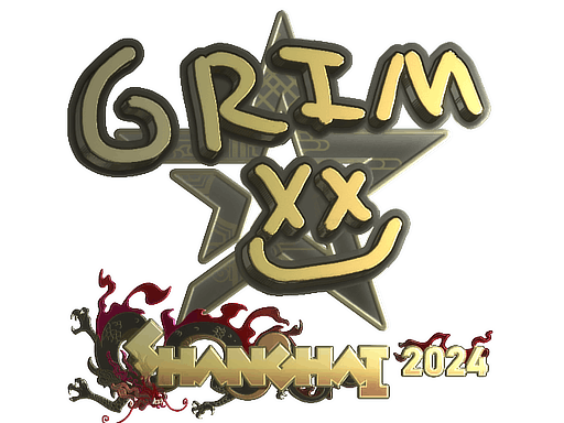 印花 | Grim(金色)| 2024年上海锦标赛