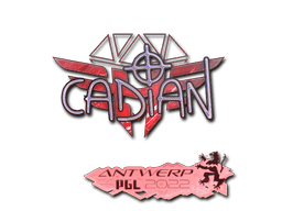 Pegatina | cadiaN (holográfica) | Amberes 2022