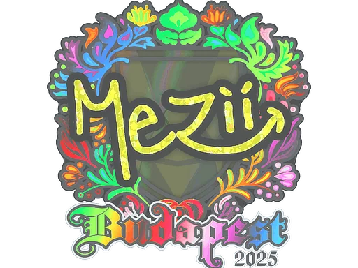印花 | mezii（全息）| 2025年布达佩斯锦标赛