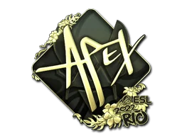 印花 | apEX（金色）| 2022年里约热内卢锦标赛