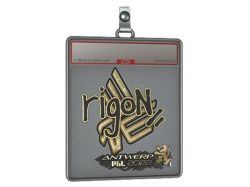 Sticker Slab | rigoN (Gold) | Antwerp 2022
