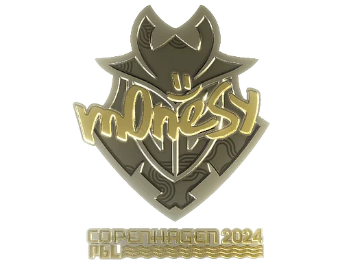 印花 | m0NESY（金色）| 2024年哥本哈根锦标赛