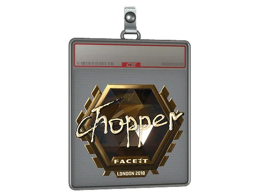 印花板 | chopper（金色）| 2018年伦敦锦标赛