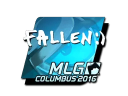 Naklejka | FalleN (foliowana) | MLG Columbus 2016