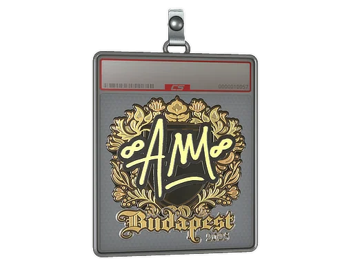 Sticker Slab | AW (Gold) | Budapest 2025