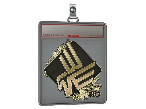 Placa de Adesivo | Bad News Eagles (Dourado) | Rio 2022
