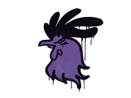Sealed Graffiti | Cocky (Monster Purple)