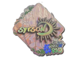Klistermärke | syrsoN (holo) | Rio 2022