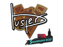 Klistermärke | buster | Stockholm 2021