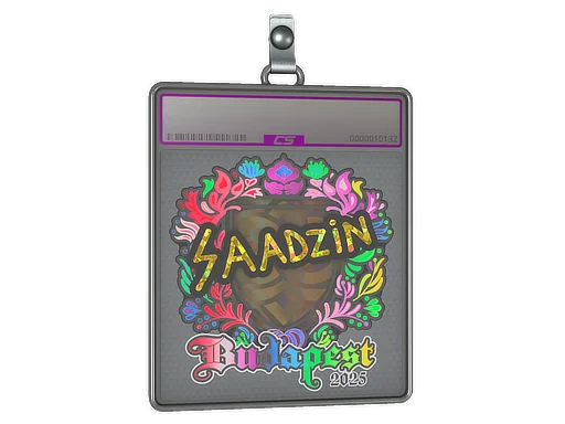 印花板 | saadzin（全息）| 2025年布达佩斯锦标赛