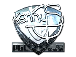 Klistermärke | kennyS (Foil) | Krakow 2017