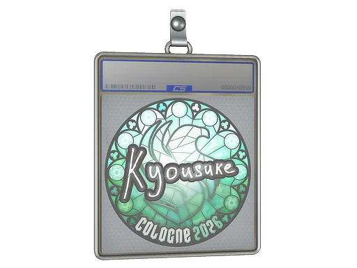 Placa de Adesivo | kyousuke | Colônia 2026
