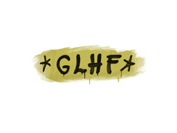 Sealed Graffiti | GLHF (Tracer Yellow)