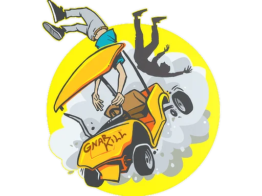 Sticker | Golf Cart