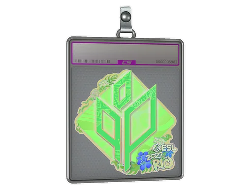 Placa de Adesivo | Sprout Esports (Holográfico) | Rio 2022