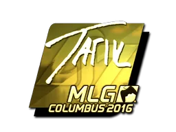 Sticker | tarik (Gold) | MLG Columbus 2016