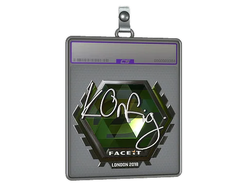 Klistermärkesfodral | k0nfig (Foil) | London 2018