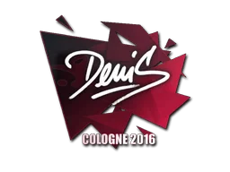 Klistermärke | denis | Cologne 2016