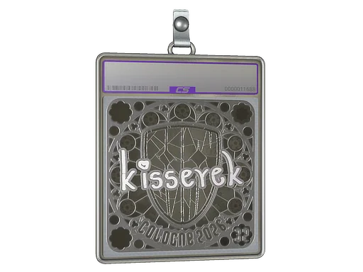 Placa de pegatinas | kisserek (reflectante, con clasificación) | Colonia 2026