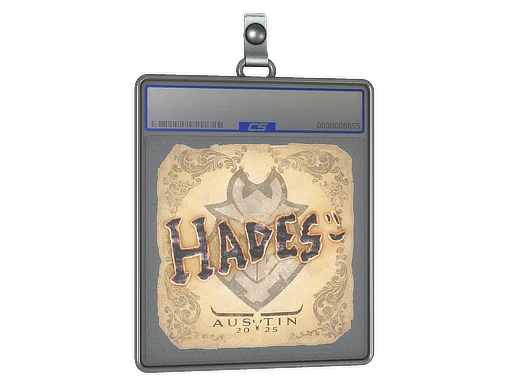 Placa de Adesivo | hades | Austin 2025
