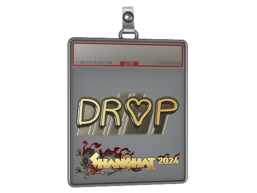 Aufkleberhülle | drop (Gold) | Shanghai 2024