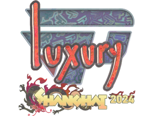 Klistermärke | lux (holo) | Shanghai 2024